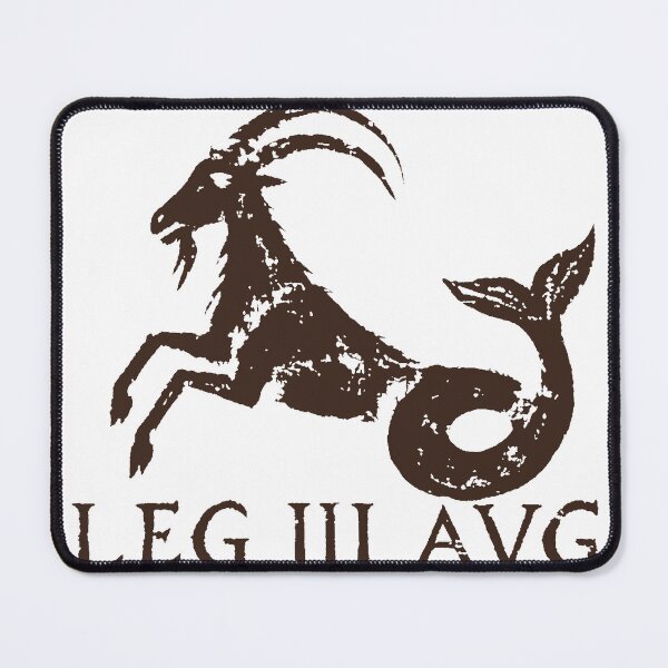 Item preview, Legio III Augusta Capricorn in Ancient Pigment designed and sold by The Abstract Vision.