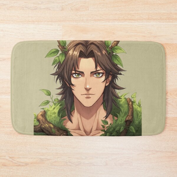 Item preview, Anime Druid Forest Spirit Art / Cute Nature Elf Fantasy Boy designed and sold by charmaroundyou.