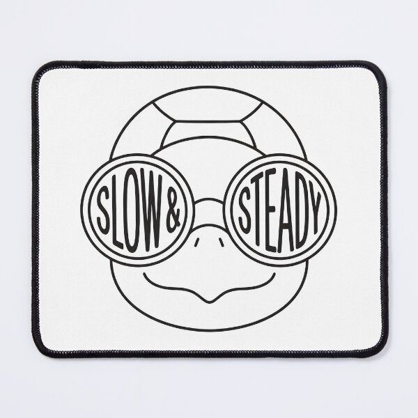 Item preview, Cute Turtle with Goggles – Slow Progress Motivation & Steady Mindset designed and sold by Everyday Vibe Studio.