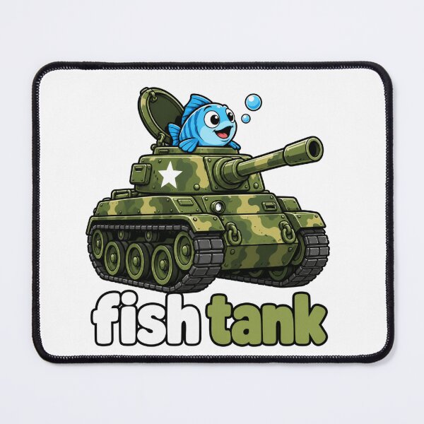 Item preview, Funny Fish Tank Pun designed and sold by anapldv.