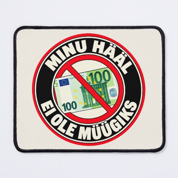 Item preview, ⭐ MY VOTE IS NOT FOR SALE ⭐ - EUR - EURO - ESTONIAN - MINU HÄÄL EI OLE MÜÜGIKS designed and sold by WheelieGdArt.