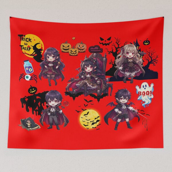 Item preview, haunted halloween designed and sold by Crimsonmerchant.