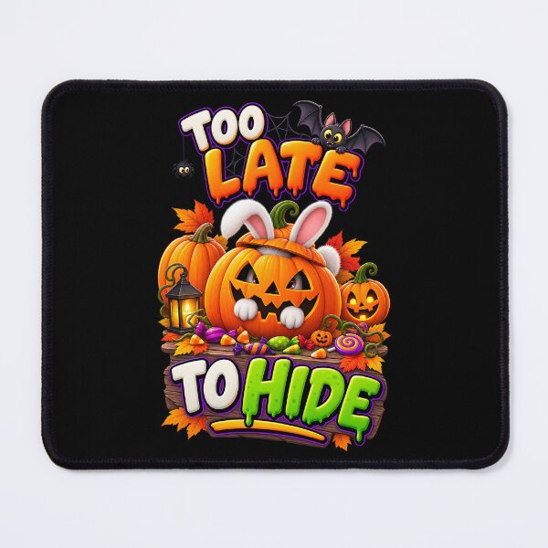 Item preview, Too Late to Hide Funny Halloween Bunny designed and sold by Yomere.