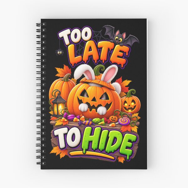 Item preview, Too Late to Hide Funny Halloween Bunny designed and sold by Yomere.