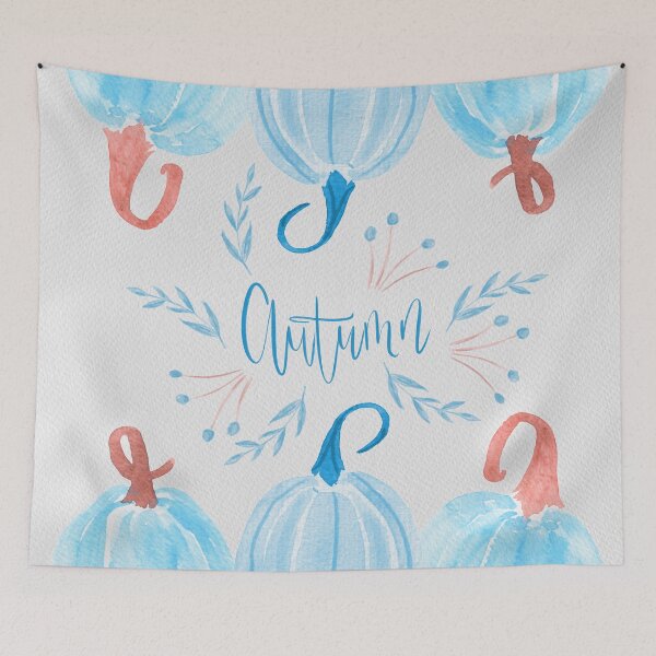 Item preview, Grandmillennial Fall Pumpkins Lettering designed and sold by aneladesigns.