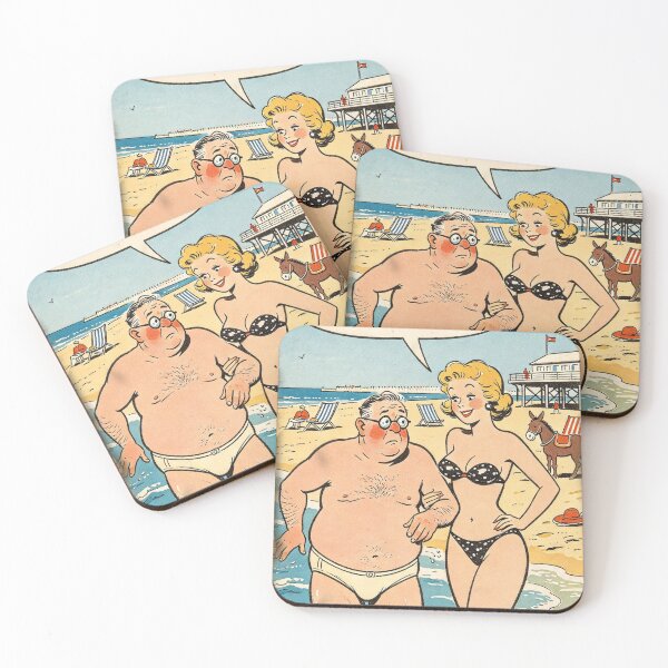 Item preview, Seaside Postcard: Gold Digger designed and sold by halibutgoatramb.