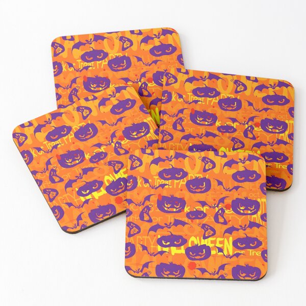 Item preview, Spooky Halloween Seamless Pattern with Pumpkins and Bats designed and sold by interdesigner.
