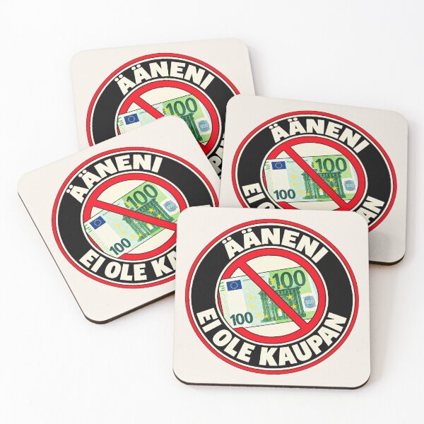 Item preview, ⭐ MY VOTE IS NOT FOR SALE ⭐ - EUR - EURO - FINNISH - ÄÄNENI EI OLE KAUPAN designed and sold by WheelieGdArt.