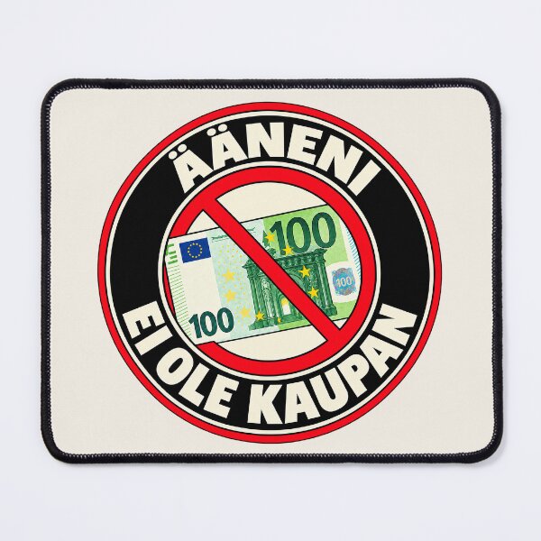 Item preview, ⭐ MY VOTE IS NOT FOR SALE ⭐ - EUR - EURO - FINNISH - ÄÄNENI EI OLE KAUPAN designed and sold by WheelieGdArt.