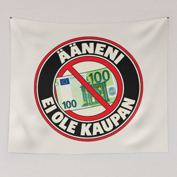 Item preview, ⭐ MY VOTE IS NOT FOR SALE ⭐ - EUR - EURO - FINNISH - ÄÄNENI EI OLE KAUPAN designed and sold by WheelieGdArt.