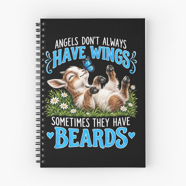 Item preview, Bearded Goat Angels Don't Always Have Wings designed and sold by anapldv.