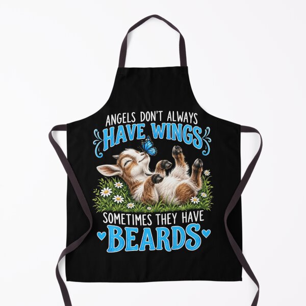 Item preview, Bearded Goat Angels Don't Always Have Wings designed and sold by anapldv.