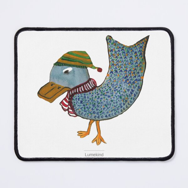 Item preview, Cozy Winter Duckling Watercolor designed and sold by lumekind.