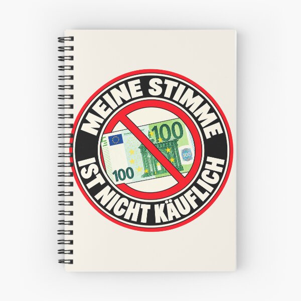 Item preview, ⭐ MY VOTE IS NOT FOR SALE ⭐ - EUR - EURO - GERMAN - MEINE STIMME IST NICHT KÄUFLICH designed and sold by WheelieGdArt.