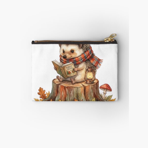 Item preview, Hedgehog Reading Book Sweatshirt, Bookish Fall Crewneck, Cottagecore Sweater, Book Lover Gift, Cozy Reader Shirt designed and sold by ZairDesign.