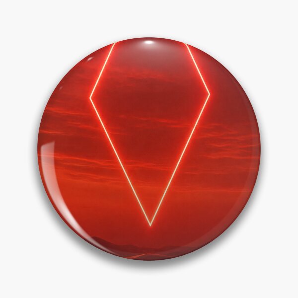 Item preview, Glowing Red Diamond Portal Over Crimson Dunes designed and sold by monkeybusiness.pt.