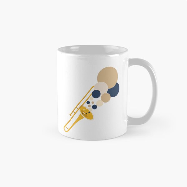 Item preview, Abstract Trombone Music Art | Bauhaus Jazz Print | Mid-Century Modern Brass Instrument Print | Minimalist Geometric Decor designed and sold by Studio pod Burom.