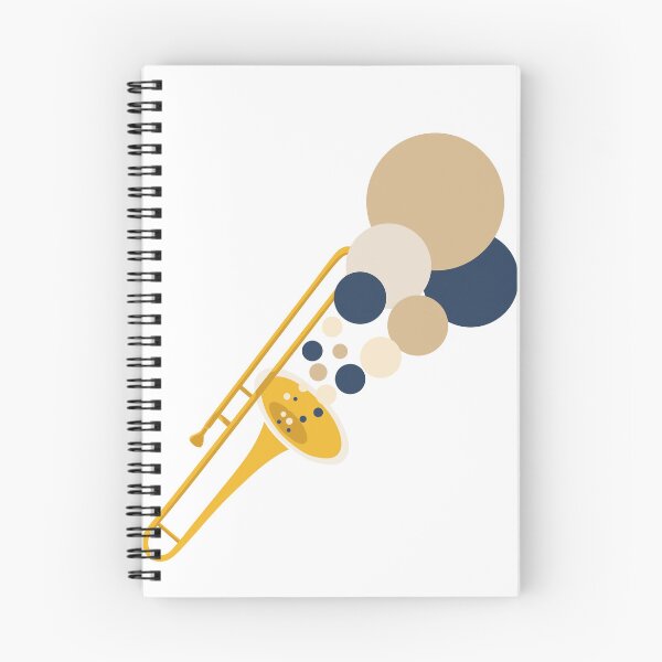 Item preview, Abstract Trombone Music Art | Bauhaus Jazz Print | Mid-Century Modern Brass Instrument Print | Minimalist Geometric Decor designed and sold by Studio pod Burom.