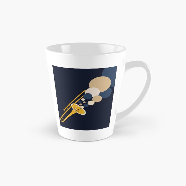 Item preview, Abstract Trombone Music Art | Bauhaus Jazz Print | Mid-Century Modern Brass Instrument Print | Minimalist Geometric Decor designed and sold by Studio pod Burom.