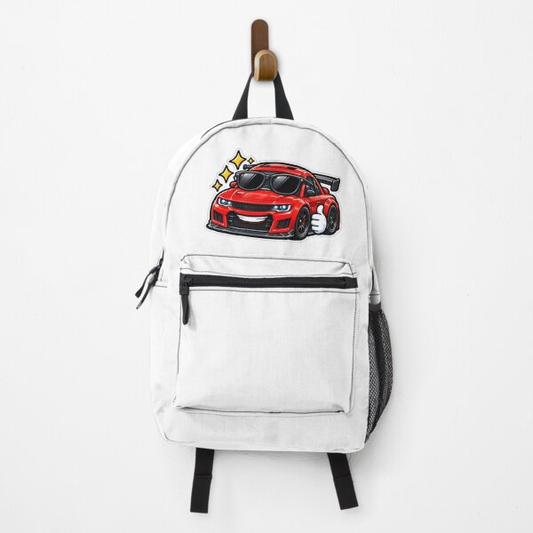 Item preview, Cool Red Sports Car with Sunglasses – Funny Car Enthusiast Design designed and sold by racenox.