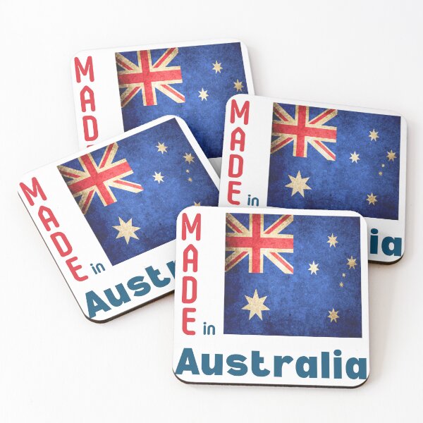 Item preview, Made in Australia with Australian Flag designed and sold by AndysTeeShop.