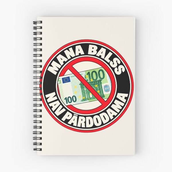 Item preview, ⭐ MY VOTE IS NOT FOR SALE ⭐ - EUR - EURO - LATVIAN - MANA BALSS NAV PĀRDODAMA designed and sold by WheelieGdArt.
