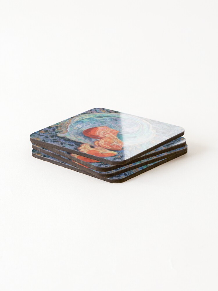 Thumbnail 4 of 5, Coasters (Set of 4), Janet Fish designed and sold by Rohyadalim.