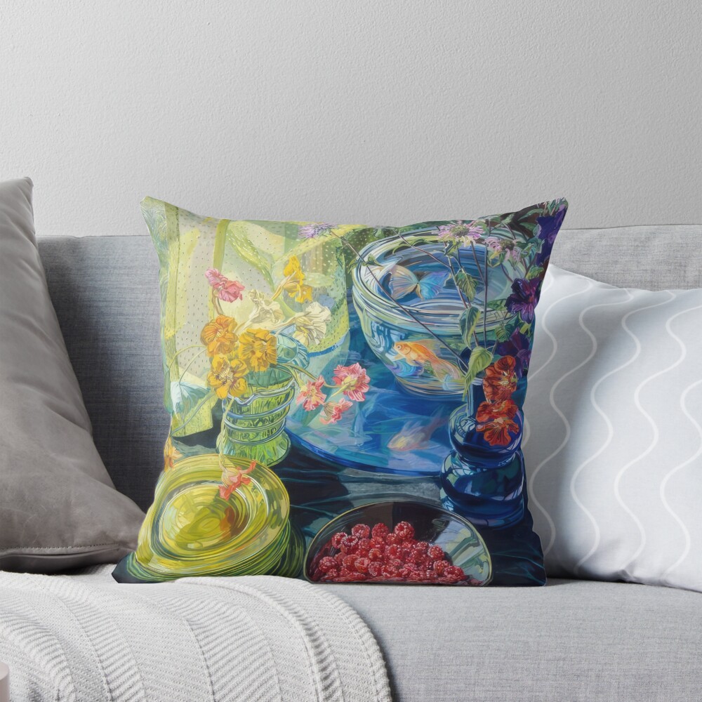 Item preview, Throw Pillow designed and sold by Rohyadalim.
