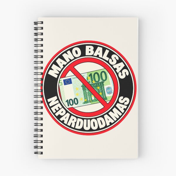 Item preview, ⭐ MY VOTE IS NOT FOR SALE ⭐ - EUR - EURO - LITHUANIAN - MANO BALSAS NEPARDUODAMAS designed and sold by WheelieGdArt.
