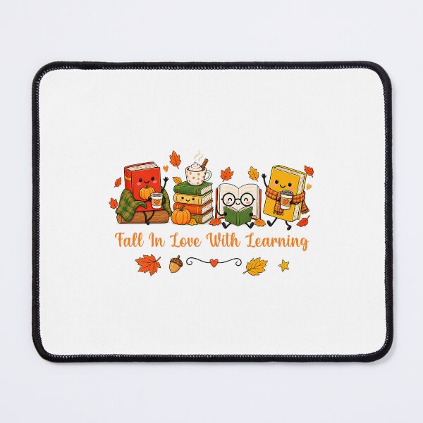 Item preview, Fall In Love With Learning Teacher Autumn Books designed and sold by OddPopARt.