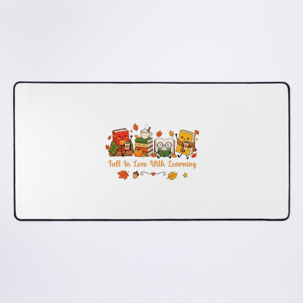 Item preview, Fall In Love With Learning Teacher Autumn Books designed and sold by OddPopARt.