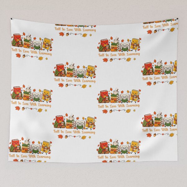 Item preview, Fall In Love With Learning Teacher Autumn Books designed and sold by OddPopARt.