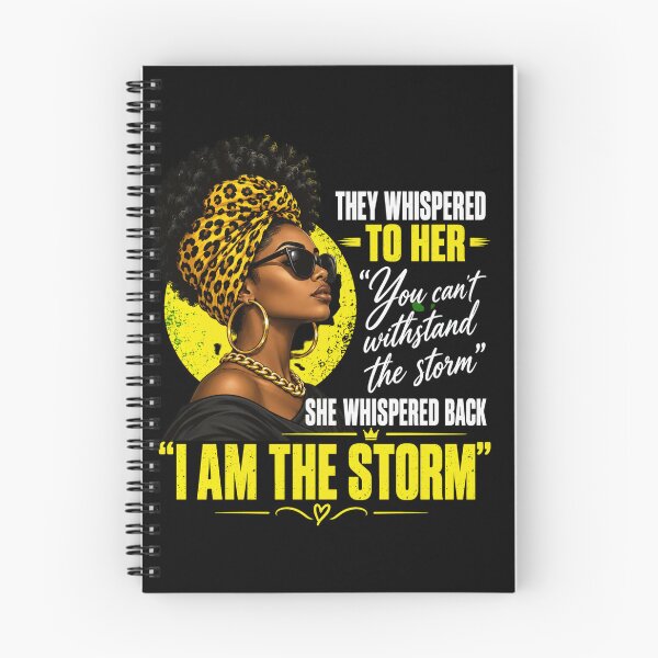Item preview, I Am the Storm Black Woman designed and sold by anapldv.