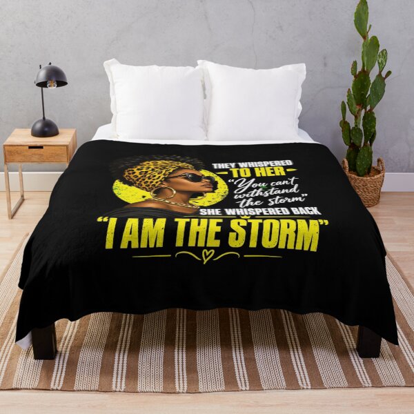 Item preview, I Am the Storm Black Woman designed and sold by anapldv.