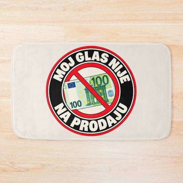 Item preview, ⭐ MY VOTE IS NOT FOR SALE ⭐ - EUR - EURO - MONTENEGRIN - MOJ GLAS NIJE NA PRODAJU designed and sold by WheelieGdArt.