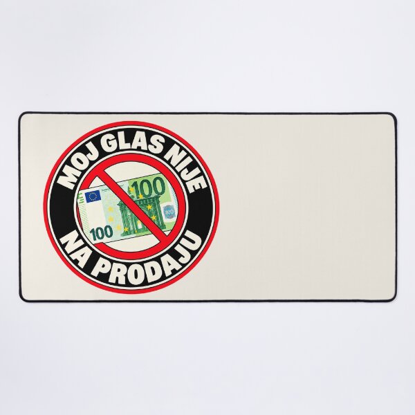 Item preview, ⭐ MY VOTE IS NOT FOR SALE ⭐ - EUR - EURO - MONTENEGRIN - MOJ GLAS NIJE NA PRODAJU designed and sold by WheelieGdArt.