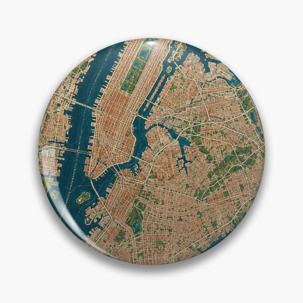 Item preview, New York City Minimalist Map designed and sold by Furflix.