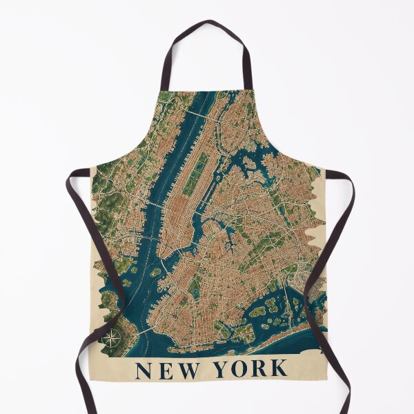 Item preview, New York City Minimalist Map designed and sold by Furflix.