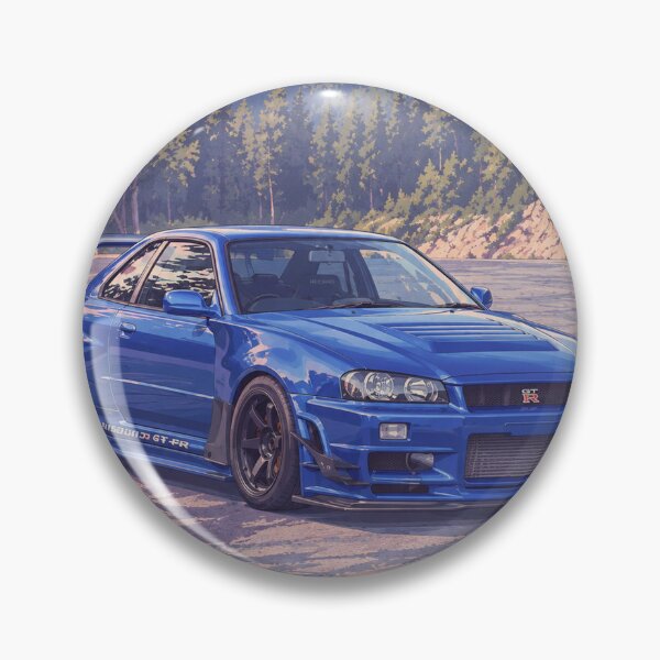 Item preview, Nissan Skyline GT-R (R34) designed and sold by Ligerheart designs.