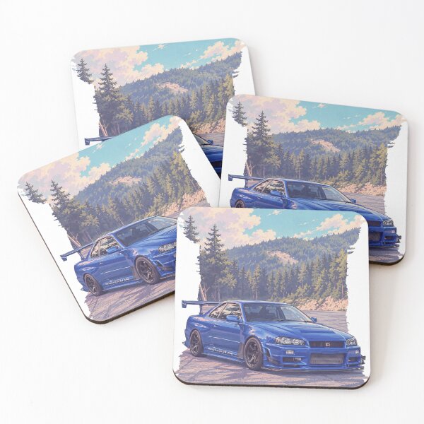 Item preview, Nissan Skyline GT-R (R34) designed and sold by Ligerheart designs.