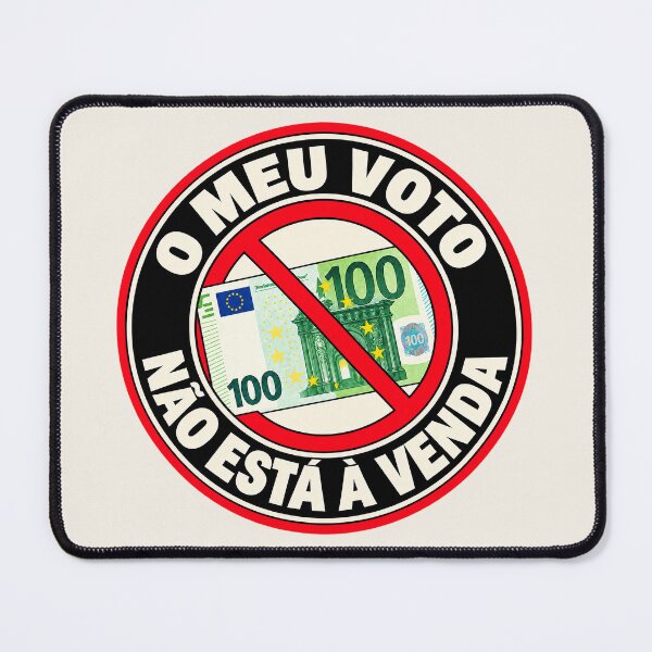 Item preview, ⭐ MY VOTE IS NOT FOR SALE ⭐ - EUR - EURO - PORTUGUESE - O MEU VOTO NÃO ESTÁ À VENDA designed and sold by WheelieGdArt.