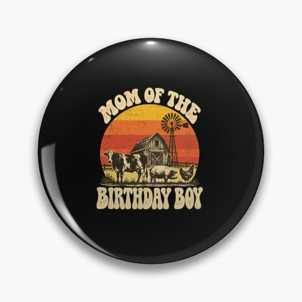 Item preview, Farm Birthday Boy Vintage Barn Scene designed and sold by anapldv.