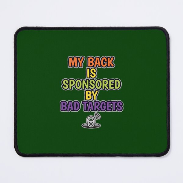 Item preview, My Back is Sponsored by Bad Targets - Metal Detecting Gift designed and sold by TribeGlyph.
