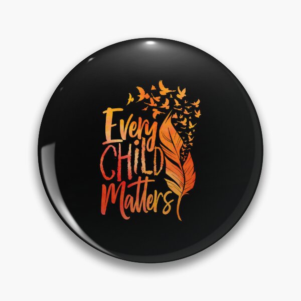 Item preview, Every Child Matters Orange Indigenous Rights Birds Feather designed and sold by OddPopARt.