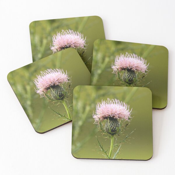 Item preview, Light purple bull thistle flower designed and sold by KRFNatureGifts.