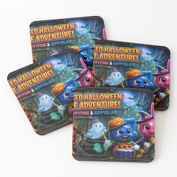 Item preview, Haunted Halloween House Adventure with PippyPink & BippyBlue! designed and sold by zillyx.