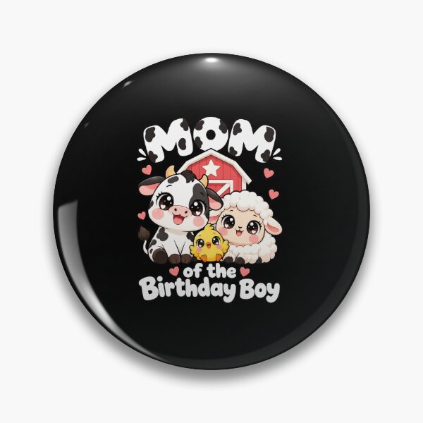 Item preview, Mom of the Birthday Boy Farm Animals designed and sold by anapldv.