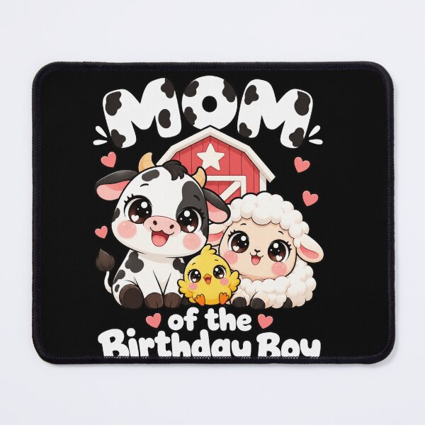 Item preview, Mom of the Birthday Boy Farm Animals designed and sold by anapldv.