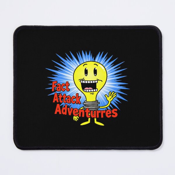 Item preview, Fact Attack Adventures Light Bulb Science Humor designed and sold by thefirstbroo.