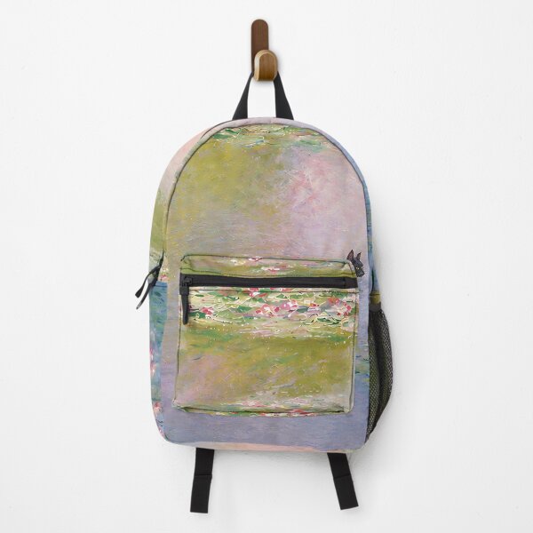 Item preview, Monet Water Lilies Black Cat Swimming Painting Parody designed and sold by artswag.